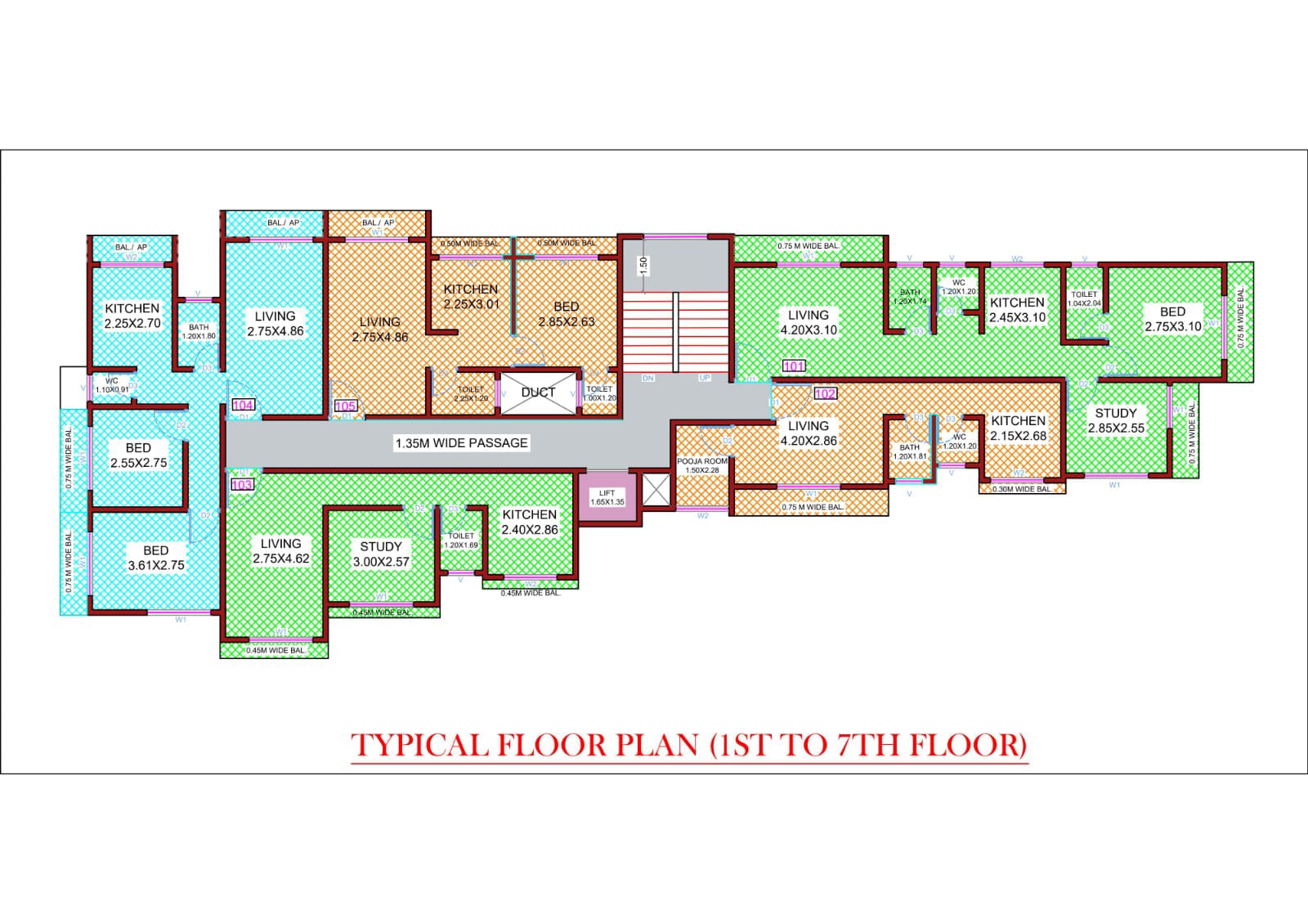 Yashashree Heights Floor Plan